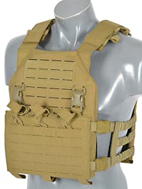 8Fields Tactical Laser-Cut “Buckle Up" Assault Plate Carrier with AR/AK Magazine Pouch