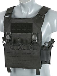 8Fields Tactical Recon Plate Carrier Laser-Cut Buckle Up with AK/M4 pouches