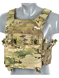 8Fields Tactical Recon Plate Carrier Laser-Cut Buckle Up with AK/M4 pouches