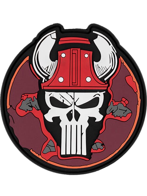 101 Inc. PVC Punish skull bull