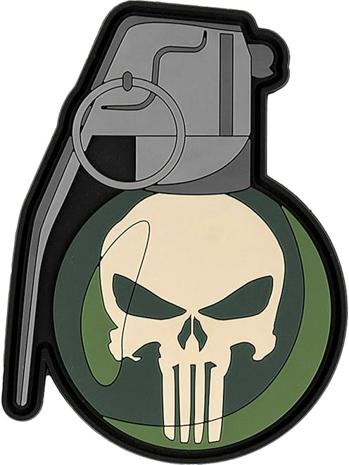 101 Inc. Handgrenade punish skull