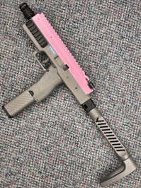 VORSK BY-105282 VMP-1 GBB SMG; Two Tone Pink