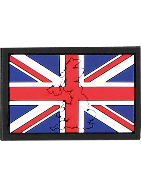 101 Inc. United Kingdom 3D PVC Patch; Island Outline