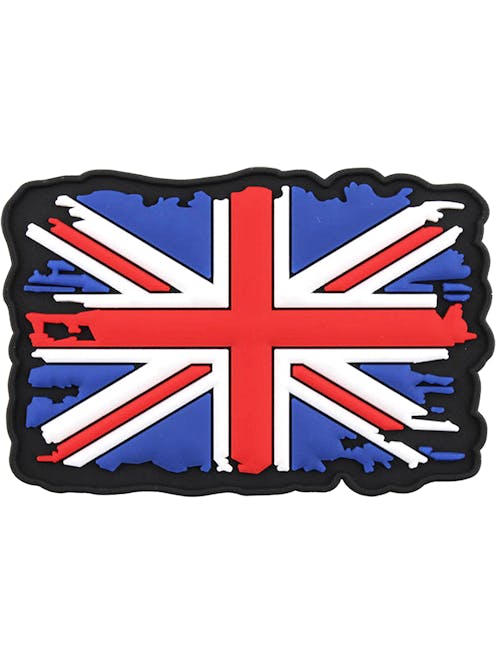 101 Inc. United Kingdom 3D PVC Patch; Vintage