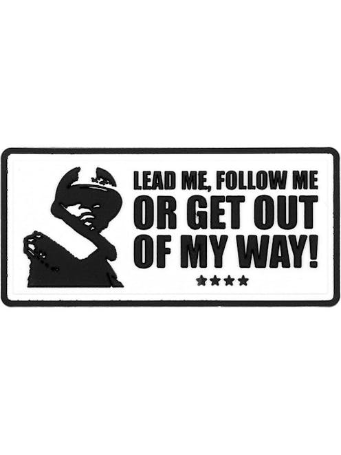 101 Inc. Lead Me, Follow Me 3D PVC Patch