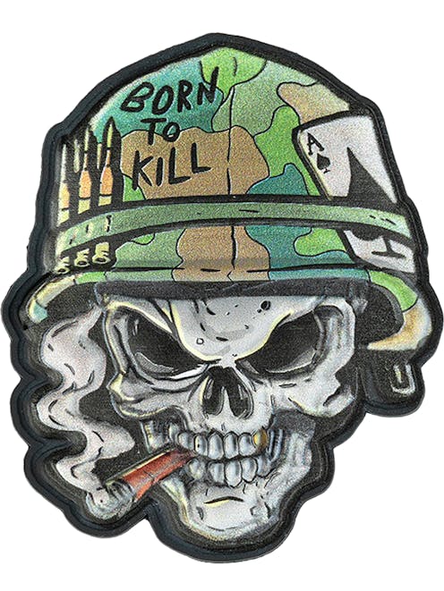 101 Inc. Skull 3D UV PVC Patch