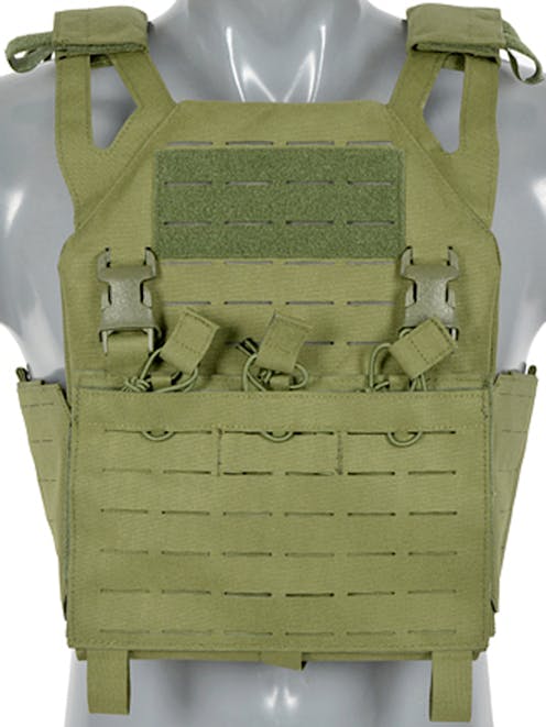 8Fields Tactical Laser-Cut “Buckle Up" MOLLE Jump Plate Carrier