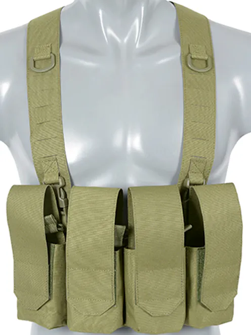 8Fields Tactical Chest Rig Laser-Cut with AR/AK Pouches