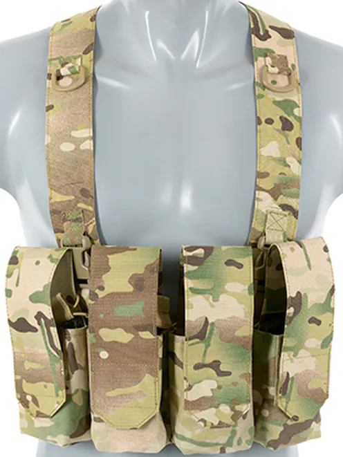 8Fields Tactical Chest Rig Laser-Cut with AR/AK Pouches