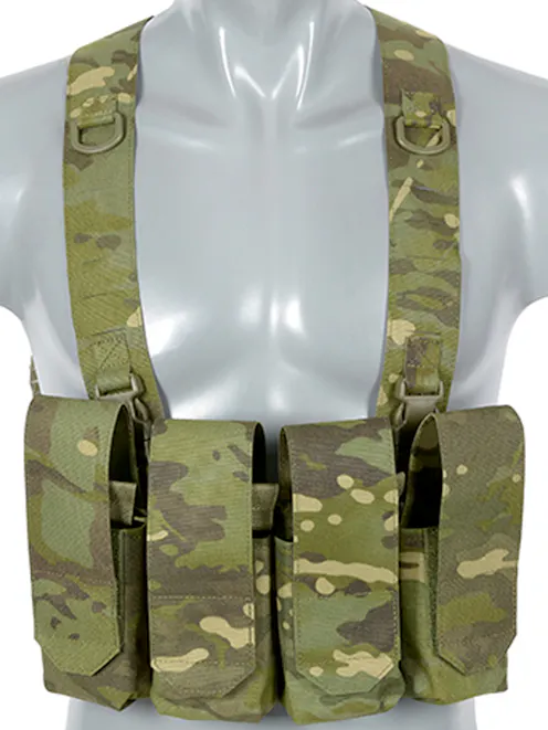 8Fields Tactical Chest Rig Laser-Cut with AR/AK Pouches