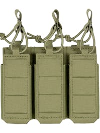 8Fields Tactical Triple Elastic Pistol Magazine Pouch Laser-cut