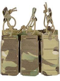 8Fields Tactical Triple Elastic Pistol Magazine Pouch Laser-cut