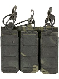 8Fields Tactical Triple Elastic Pistol Magazine Pouch Laser-cut
