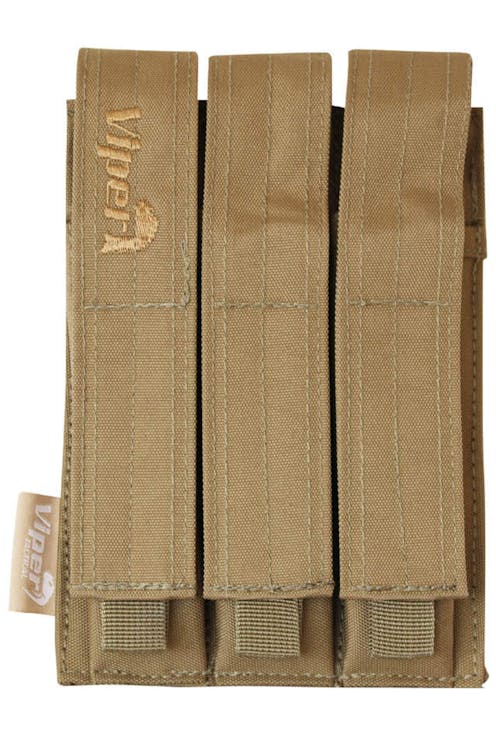Viper Tactical - Tripple MP5 MOLLE Mag Pouch - Coyote Tan