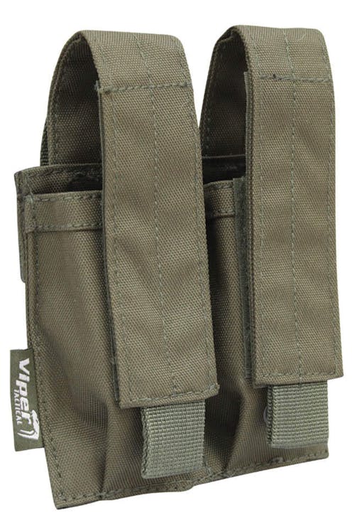 Viper Tactical - Modular Double Pistol Magazine Pouch - Olive Green