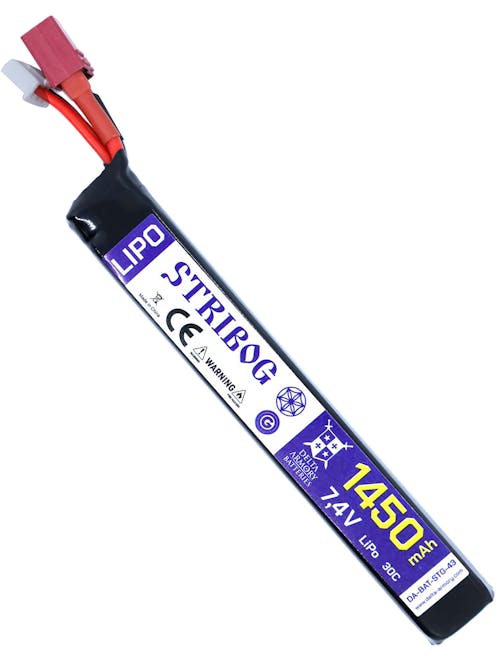 Delta Armory 7.4V 30C 1450mAh LiPo Stick Battery (Deans)