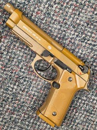 Umarex BY-102646 Beretta M9A3 CO2 Gas Blowback Pistol - Full Metal; Tan