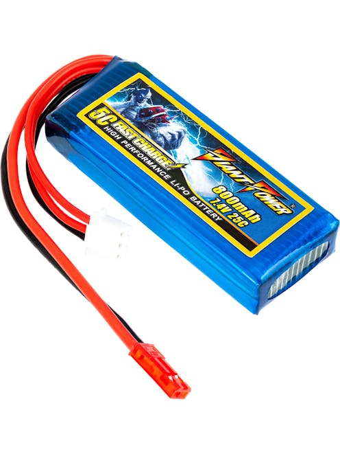 Giant Power 7.4V 800mAh 25C Stick HPA Battery (JST Connector)