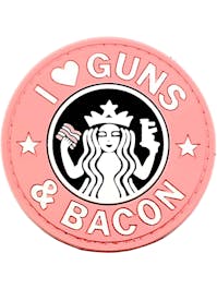 Matrix Guns & Bacon 3D PVC Patch