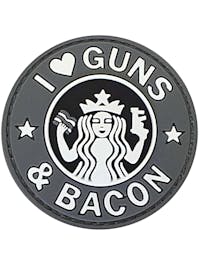 Matrix Guns & Bacon 3D PVC Patch