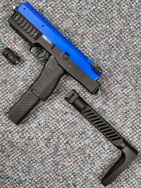VORSK BY-105354 VMP-1X GBB SMG; Pre Two-Tone Blue