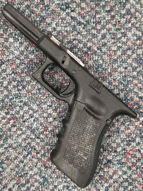 Umarex BY-103039 Lower/Frame from GLOCK 17 Gen.4 CO2 Airsoft Pistol