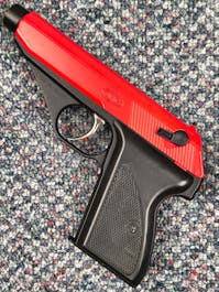 SRC BY-103329 - 7.65 Non-Blowback Pistol; PTT Red