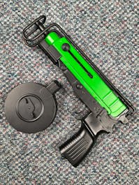 WELL BY-102221 - R2 Scorpion Submachine Gun AEG; PTT Green