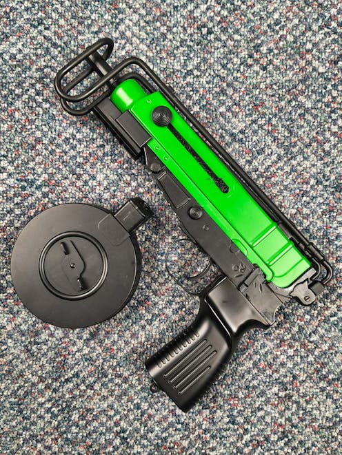 WELL BY-102221 - R2 Scorpion Submachine Gun AEG; PTT Green