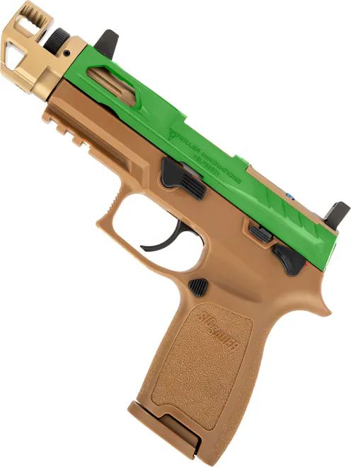 Patrol Base x PTS Sig Air ProForce M18 GBB Pistol w/ PTS Killer Innovations Slide Kit