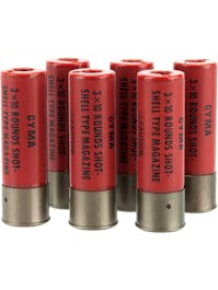 CYMA 30rnd Tri-Shot Shotgun Shell Magazines; 6 Pack