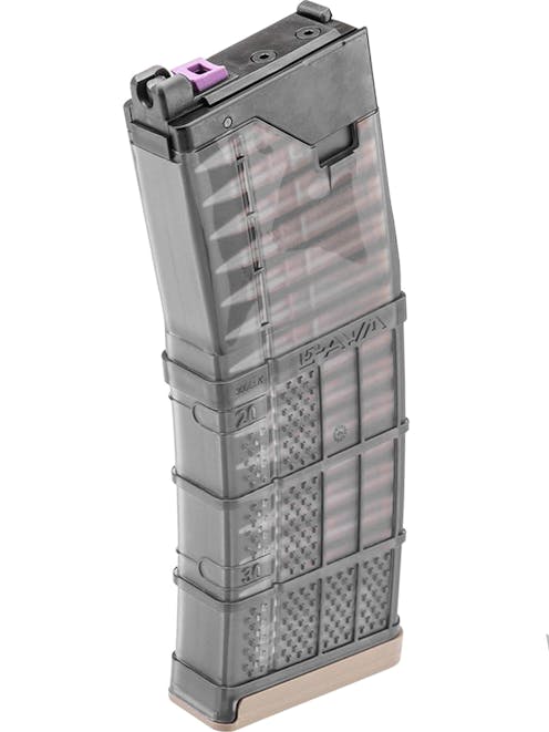 EMG 30rnd 300BLK Style Magazine for CGS & MWS GBBRs; Tan