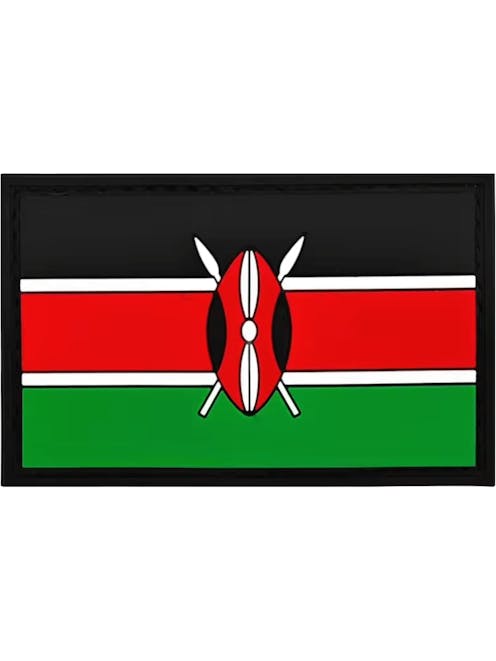 Matrix PVC Country Flag Patch