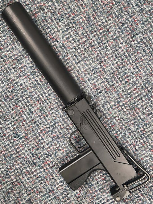 HFC BY-105318 - HG-203 MAC-11 GBB Submachine Gun