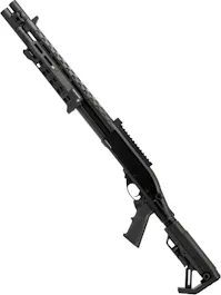 Golden Eagle EMG Strike Industries M870 VOA Custom Gas Shotgun; M4 Stock