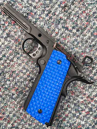 RAVEN BY-105569 - MEU Series 1911 GBB Pistol; Lower Frame; PTT Blue