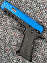 ASG BY-105580 - STI Combat Master; PTT Blue