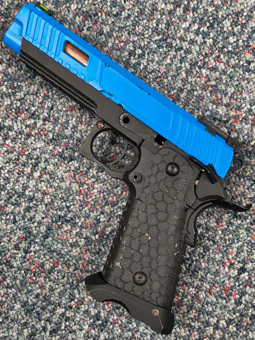 ASG BY-105580 - STI Combat Master; PTT Blue