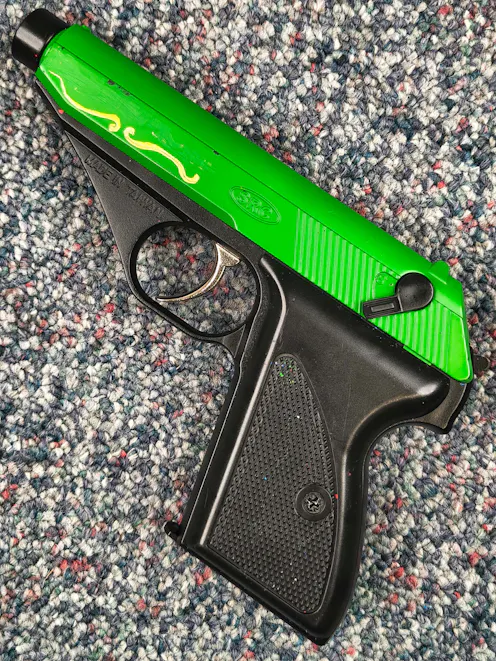 SRC BY-105583 - 7.65 Non-Blowback Pistol; PTT Green