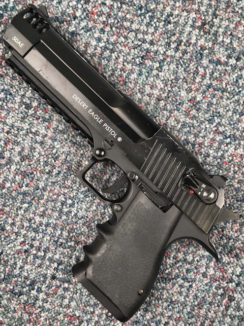 Cybergun BY-104408 - Desert Eagle L6 .50AE CO2 GBB Pistol; FULL AUTO