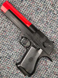 HFC BY-105585 - HG195 Desert Eagle GBB Pistol; PTT Red