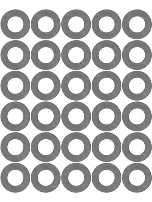 ZCI Airsoft Gearbox Shims Set; 30 Pack