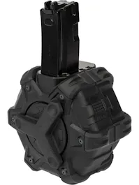 Armorer Works 350rnd Adaptive Drum Magazine for Gas Apache SMG-5s