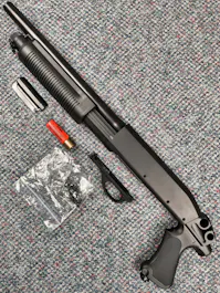 CYMA BY-105513 - CM.351 M870 Tri-Shot Pump Action Shotgun Short