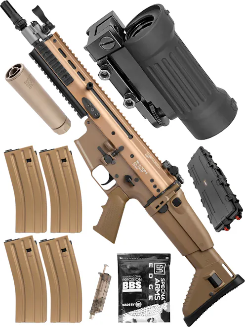 Tokyo Marui FN SCAR-L® Beefed-Up Bundle Build