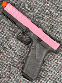 PTS Syndicate BY-105661 - OZ9 "Premium Combat" GBB Pistol; PTT Pink