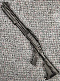 Golden Eagle BY-105652 - Type 870 M8873 Railed Tactical Gas Shotgun