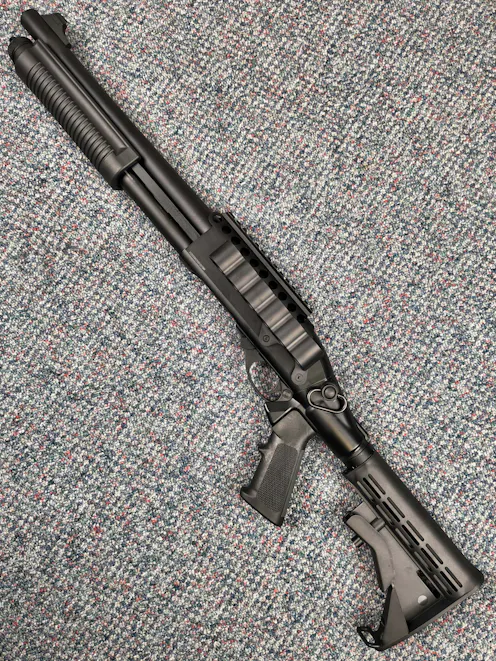Golden Eagle BY-105599 - Type 870 M8873 Railed Tactical Gas Shotgun