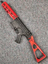 G&G Armament BY-105724 - PCC45 Submachine gun; PTT Red
