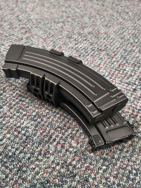CYMA BY-105499 - 1100rnd Electric High-Cap Dual Magazines for AK47/74 AEGs